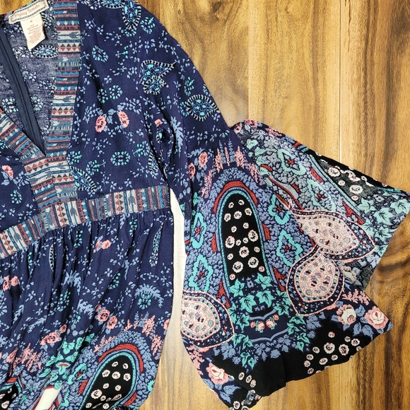 Flying Tomato short boho dress Belle sleeve - Picture 5 of 10